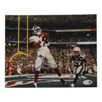 Plaxico Burress Signed Giants 8x10 Photo (JSA) at PristineAuction.com