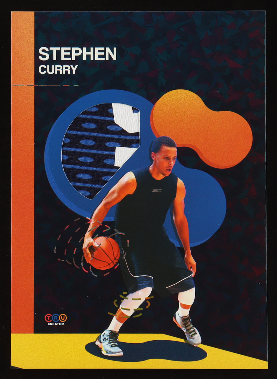 Stephen Curry 2024 TruSport Jumbo TruCreator Cracked Ice #5 #JCSC JSY at PristineAuction.com Stephen Curry 2024 TruSport Jumbo TruCreator Cracked Ice #5 #JCSC JSY at PristineAuction.com