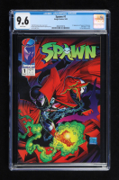 1992 "Spawn" Issue #1 Image Comic Book (CGC 9.6) at PristineAuction.com