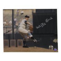 Whitey Ford Signed Yankees 8x10 Photo (AWM) at PristineAuction.com