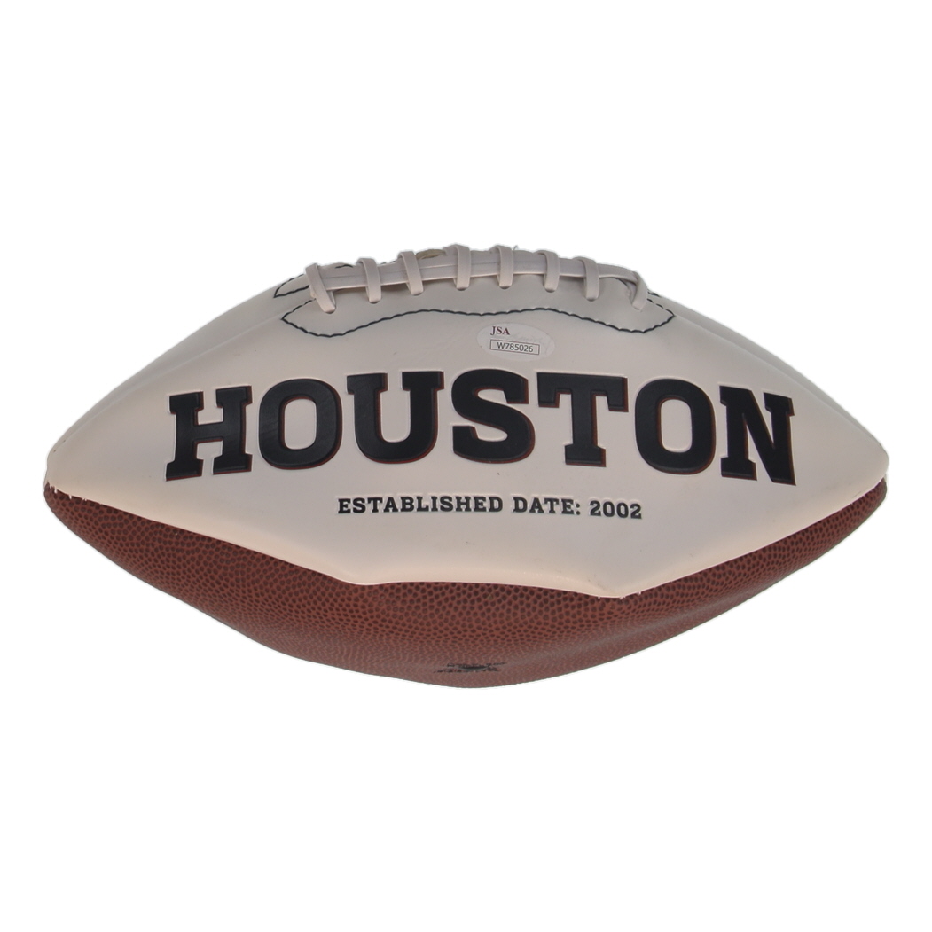 JJ Watt Signed Texans Logo Football (Watt) at PristineAuction.com JJ Watt Signed Texans Logo Football (Watt) at PristineAuction.com