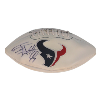 JJ Watt Signed Texans Logo Football (Watt) at PristineAuction.com