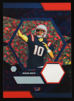 Drake Maye 2024 TruSport Jumbo Trucreator Cracked Ice #10 #JCDM JSY RC at PristineAuction.com