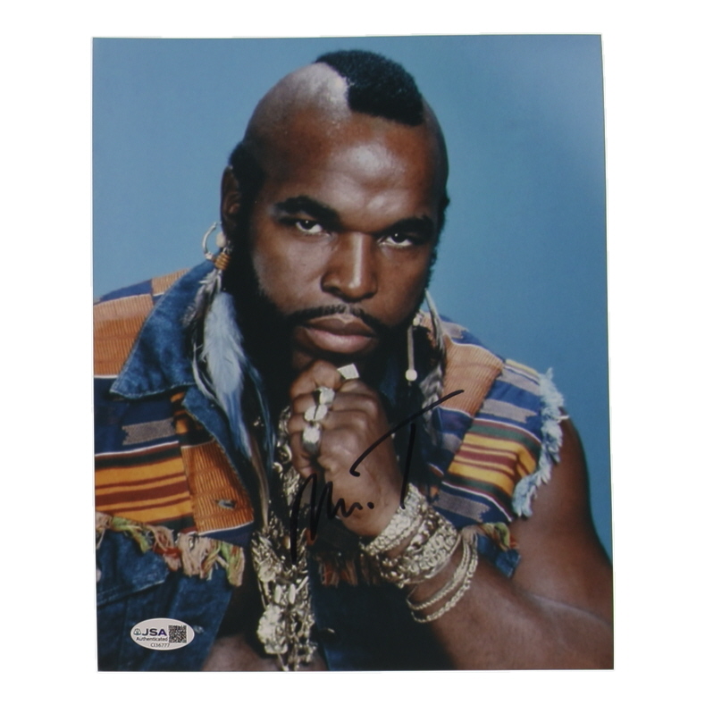 Mr. T Signed 8x10 Photo (JSA) at PristineAuction.com Mr. T Signed 8x10 Photo (JSA) at PristineAuction.com