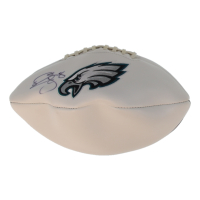 Donovan McNabb Signed Eagles Logo Football (JSA) at PristineAuction.com
