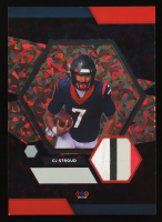 C.J. Stroud 2024 TruSport Jumbo TruCreator Cracked Ice #9 #JC-CS JSY at PristineAuction.com