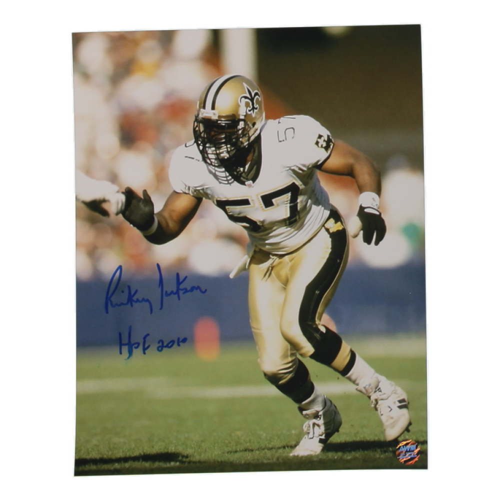 Rickey Jackson Signed Saints 8x10 Photo Inscribed "HOF 2010" (AWM) at PristineAuction.com