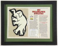 1927 Athletics Custom Framed Commemorative Patch Display at PristineAuction.com
