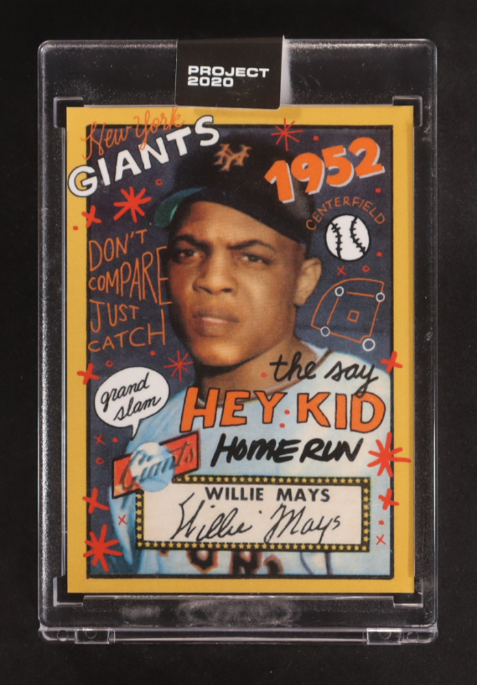 Willie Mays 2020 Topps Project 2020 #80 Sophia Chang