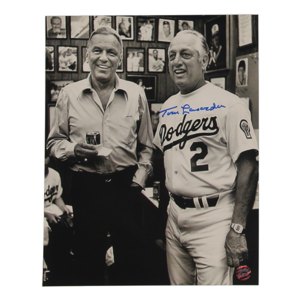 Tommy Lasorda Signed Dodgers 8x10 Photo (AWM) at PristineAuction.com