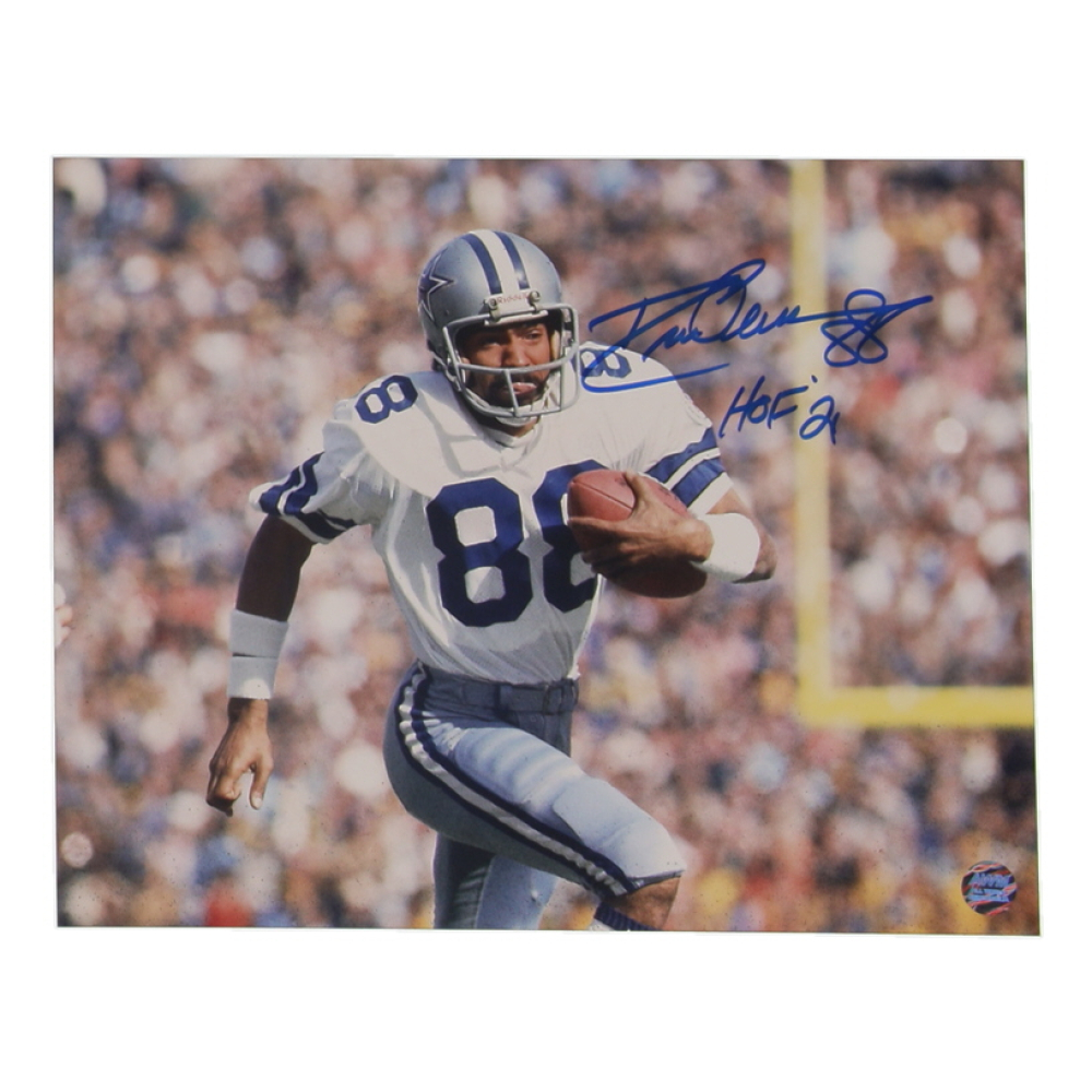 Drew Pearson Signed Cowboys 8x10 Photo Inscribed "HOF 21" (AWM) at PristineAuction.com