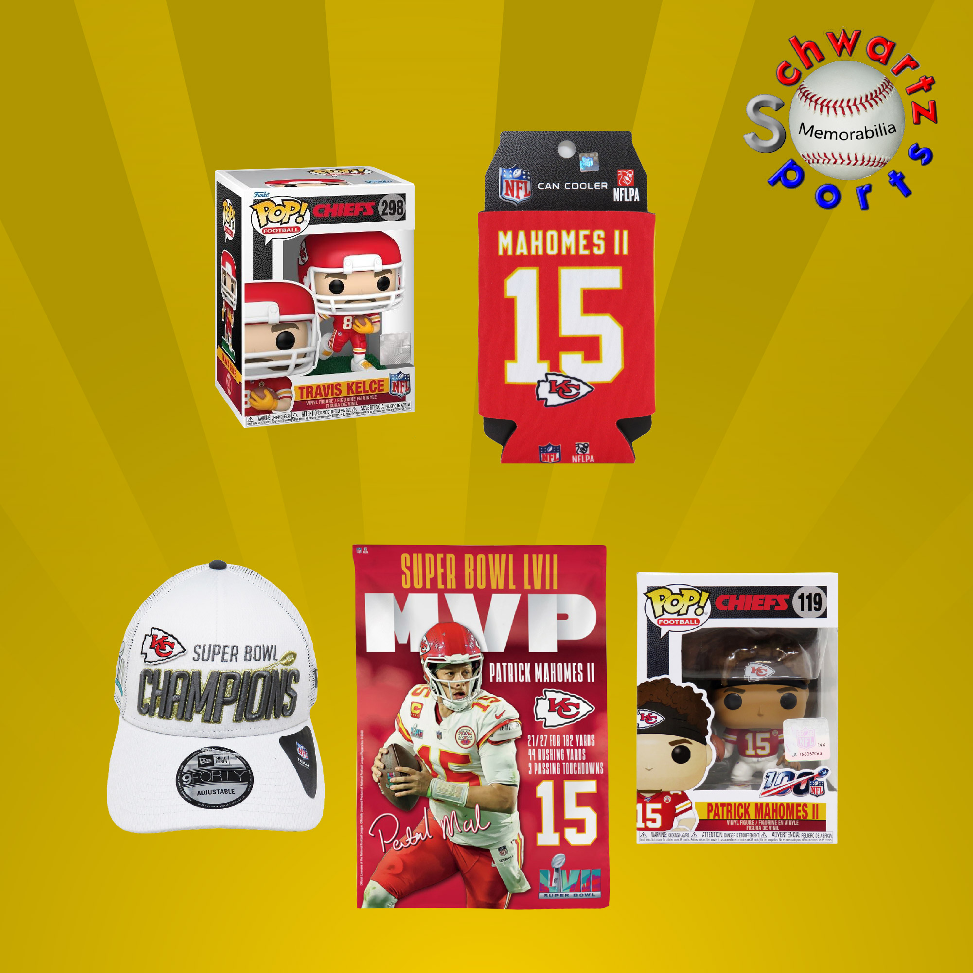 THE MAHOMES BOX Signed Mystery Box - Series 6 (Limited to 100) - featuring Travis Kelce (Taylor’s Version) (12 Autograph Items per Box) Chase the PATRICK MAHOMES SIGNED ITEMS!!!! - Schwartz Sports at PristineAuction.com THE MAHOMES BOX Signed Mystery Box - Series 6 (Limited to 100) - featuring Travis Kelce (Taylor’s Version) (12 Autograph Items per Box) Chase the PATRICK MAHOMES SIGNED ITEMS!!!! - Schwartz Sports at PristineAuction.com