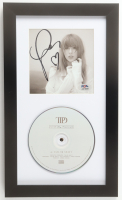 Taylor Swift Signed Custom Framed "The Tortured Poets Department" CD Album Insert Display with Disc (PSA) at PristineAuction.com