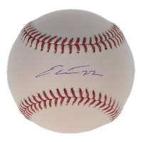 Ernie Clement Signed 2025 World Series Logo Baseball (PSA) at PristineAuction.com