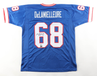 Joe DeLamielleure Signed Jersey Inscribed "HOF 03" (Beckett & TSE) at PristineAuction.com