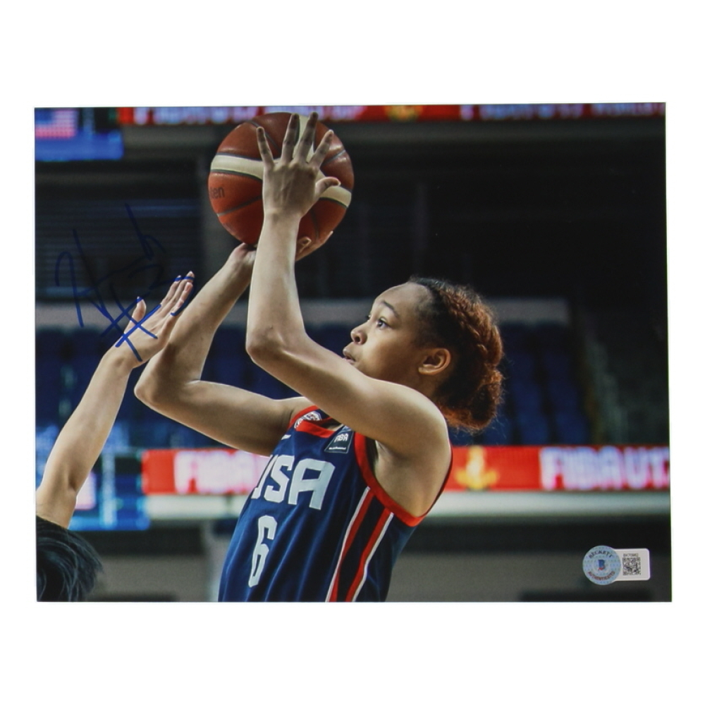Hannah Hidalgo Signed Team USA 8x10 Photo (Beckett) | Pristine Auction
