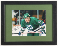 Kevin Dineen Signed Hartford Whalers Custom Framed Photo Display (JSA) at PristineAuction.com