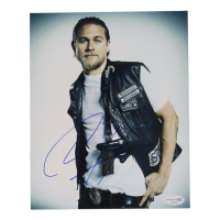 Charlie Hunnam Signed "Sons of Anarchy" 8x10 Photo (ACOA) at PristineAuction.com