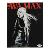 Ava Max Signed 8x10 Photo (AutographCOA) at PristineAuction.com