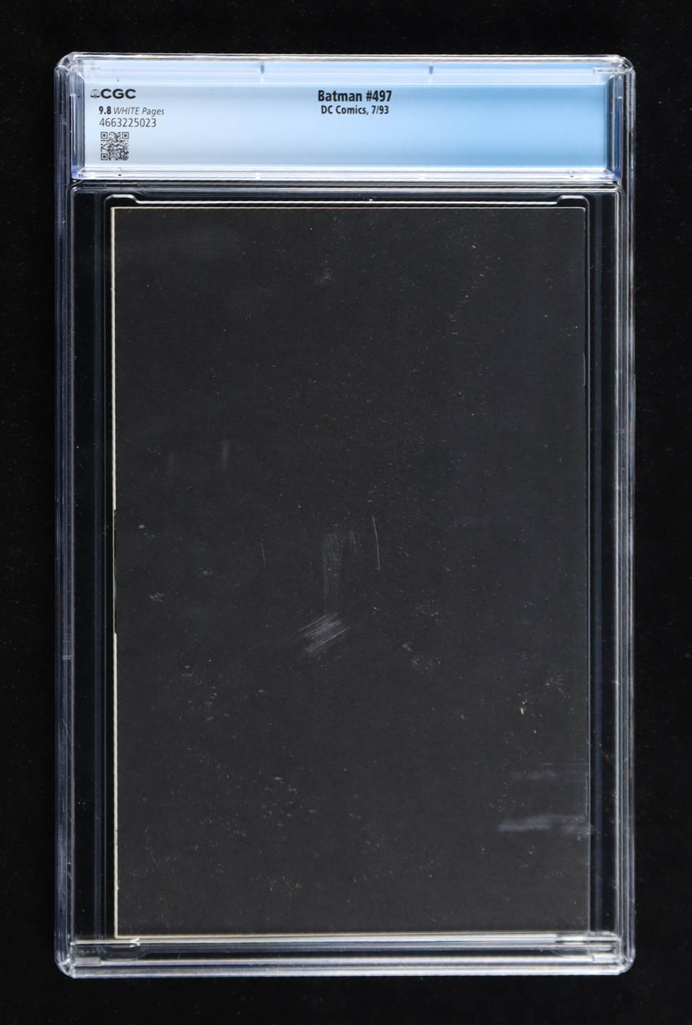1993 "Batman" Issue #497 DC Comic Book (CGC 9.8) at PristineAuction.com 1993 "Batman" Issue #497 DC Comic Book (CGC 9.8) at PristineAuction.com