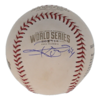Sergio Romo Signed 2014 World Series Logo Baseball (PSA) at PristineAuction.com