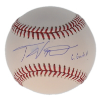 Tony Vitello Signed OML Logo Baseball Inscribed "Go Giants!" (PSA) at PristineAuction.com
