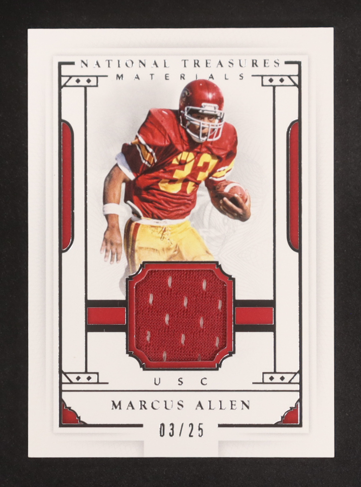Marcus Allen 2016 Panini National Treasures Collegiate Jersey #247 #3/25 at PristineAuction.com Marcus Allen 2016 Panini National Treasures Collegiate Jersey #247 #3/25 at PristineAuction.com