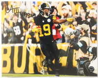 Calvin Austin III Signed Steelers 8x10 Photo (Authentic Ink) at PristineAuction.com