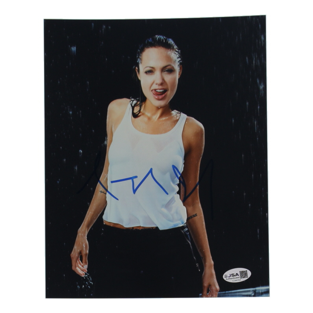 Angelina Jolie Signed 8x10 Photo (JSA) | Pristine Auction
