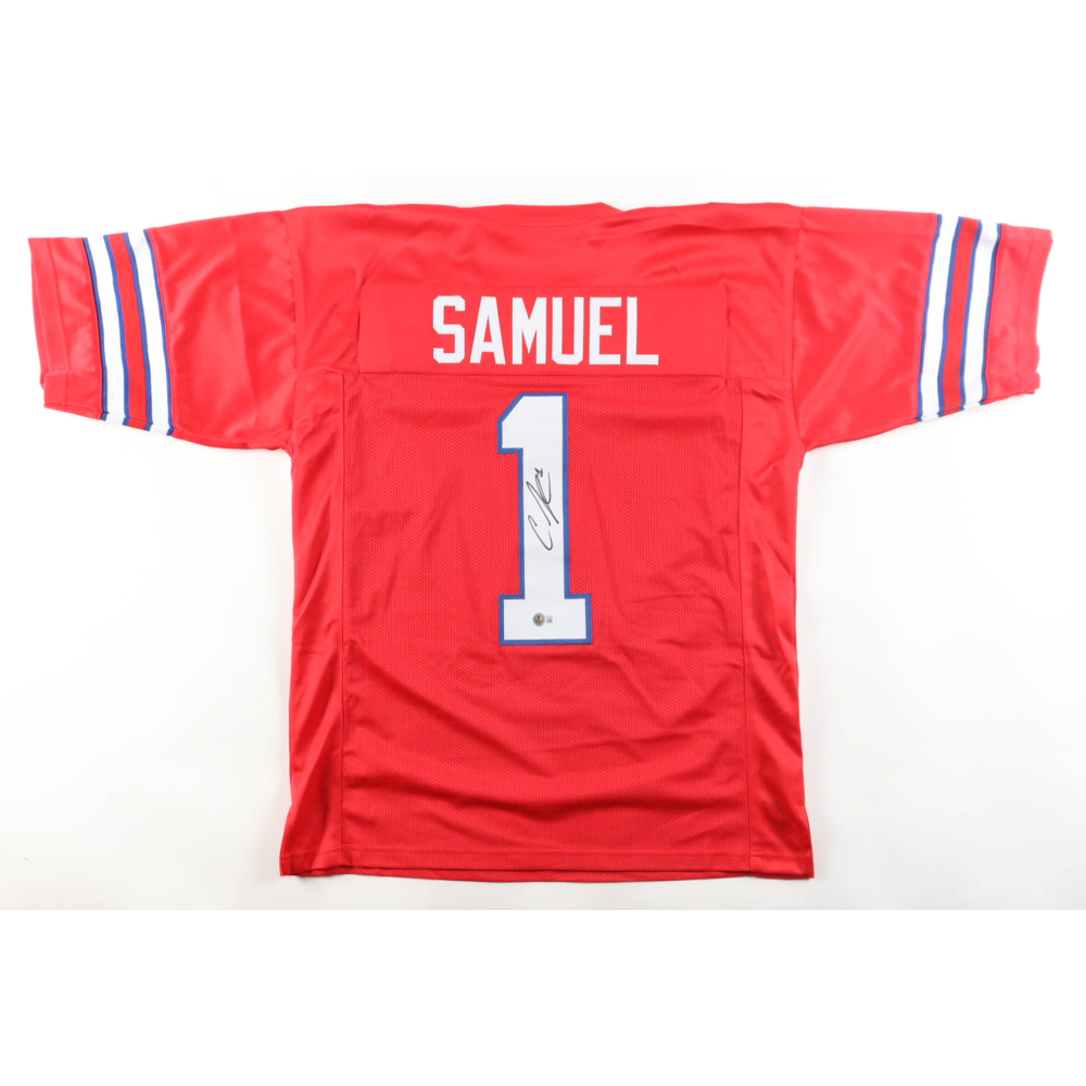 Curtis Samuel Signed Jersey (Beckett) at PristineAuction.com