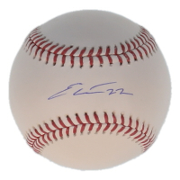 Ernie Clement Signed 2025 World Series Logo Baseball (PSA) at PristineAuction.com