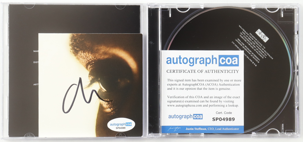 The Weeknd Signed "Hurry Up Tomorrow" CD Album Insert With Disc (AutographCOA) at PristineAuction.com The Weeknd Signed "Hurry Up Tomorrow" CD Album Insert With Disc (AutographCOA) at PristineAuction.com