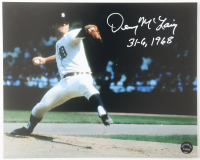 Denny McLain Signed Tigers 8x10 Photo Inscribed "31-6, 1968" (Authentic Ink) at PristineAuction.com