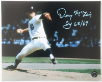 Denny McLain Signed Tigers 8x10 Photo Inscribed "Cy 68/69" (Authentic Ink) at PristineAuction.com
