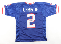 Steve Christie Signed Jersey (JSA) at PristineAuction.com