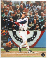 David Justice Signed Braves 8x10 Photo (Authentic Ink) at PristineAuction.com