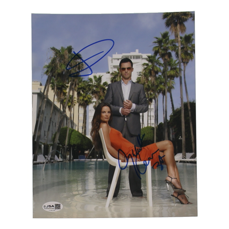 Jeffrey Donovan & Gabrielle Anwar Signed "Burn Notice" 8x10 Photo (JSA) at PristineAuction.com Jeffrey Donovan & Gabrielle Anwar Signed "Burn Notice" 8x10 Photo (JSA) at PristineAuction.com
