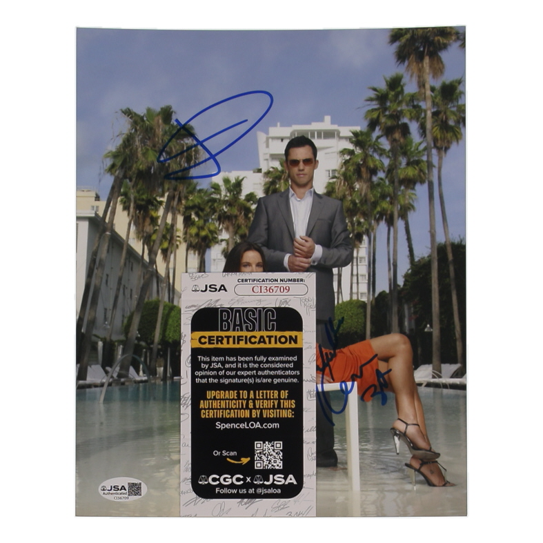 Jeffrey Donovan & Gabrielle Anwar Signed "Burn Notice" 8x10 Photo (JSA) at PristineAuction.com Jeffrey Donovan & Gabrielle Anwar Signed "Burn Notice" 8x10 Photo (JSA) at PristineAuction.com