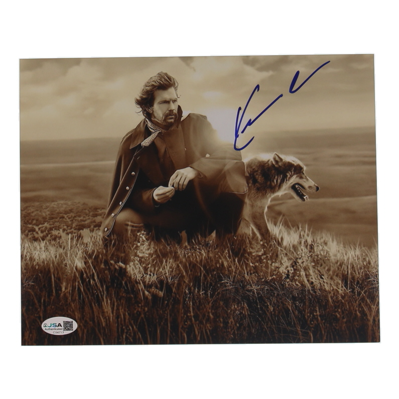 Kevin Costner Signed "Dances with Wolves" 8x10 Photo (JSA) at PristineAuction.com Kevin Costner Signed "Dances with Wolves" 8x10 Photo (JSA) at PristineAuction.com
