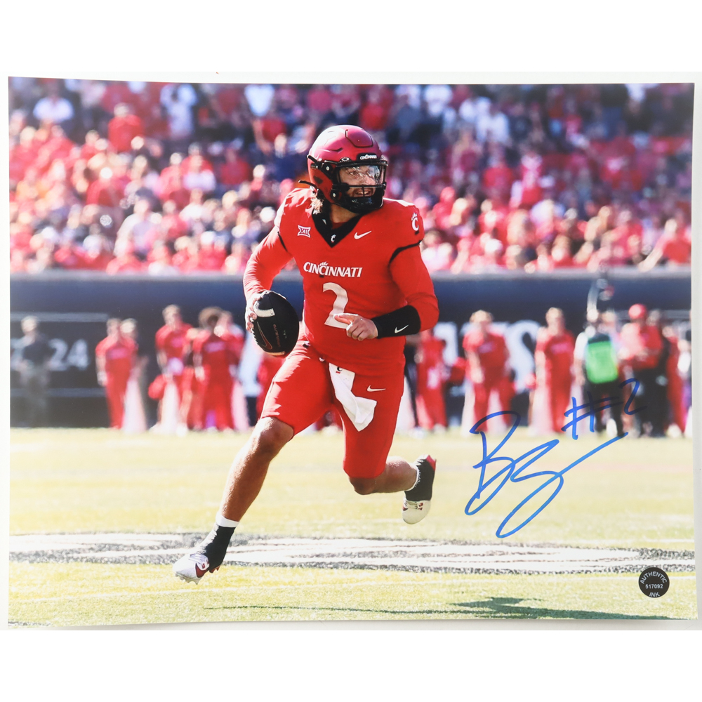 Brendan Sorsby Signed Cincinnati Bearcats 11x14 Photo (Authentic Ink) at PristineAuction.com