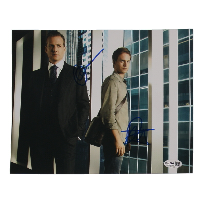 Gabriel Macht & Patrick J. Adams Signed "Suits" 8x10 Photo (JSA) at PristineAuction.com Gabriel Macht & Patrick J. Adams Signed "Suits" 8x10 Photo (JSA) at PristineAuction.com