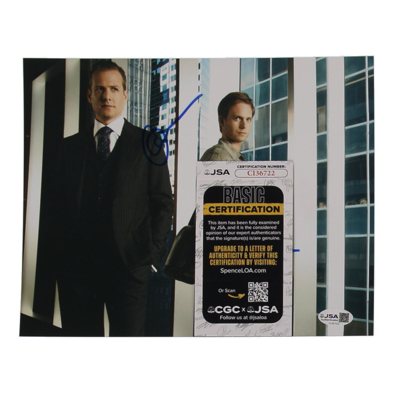 Gabriel Macht & Patrick J. Adams Signed "Suits" 8x10 Photo (JSA) at PristineAuction.com Gabriel Macht & Patrick J. Adams Signed "Suits" 8x10 Photo (JSA) at PristineAuction.com