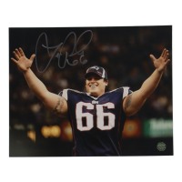 Lonie Paxton Signed Patriots 8x10 Photo (AWM) at PristineAuction.com