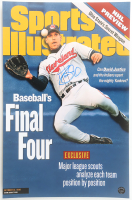 David Justice Signed Indians 11x17 Photo (Authentic Ink) at PristineAuction.com