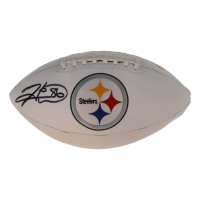 Hines Ward Signed Steelers Logo Football (Beckett) at PristineAuction.com
