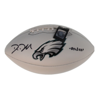 Dom DiSandro Signed Eagles Logo Football Inscribed "Big Dom" (Beckett) at PristineAuction.com