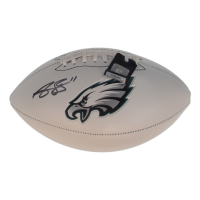 A. J. Brown Signed Eagles Logo Football (Beckett) at PristineAuction.com