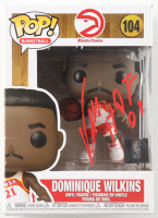 Dominique Wilkins Signed Hawks #104 Funko Pop! Vinyl Figure (Beckett) at PristineAuction.com