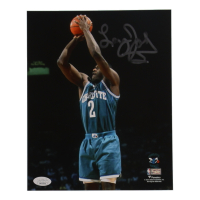 Larry Johnson Signed Hornets 8x10 Photo (JSA) at PristineAuction.com