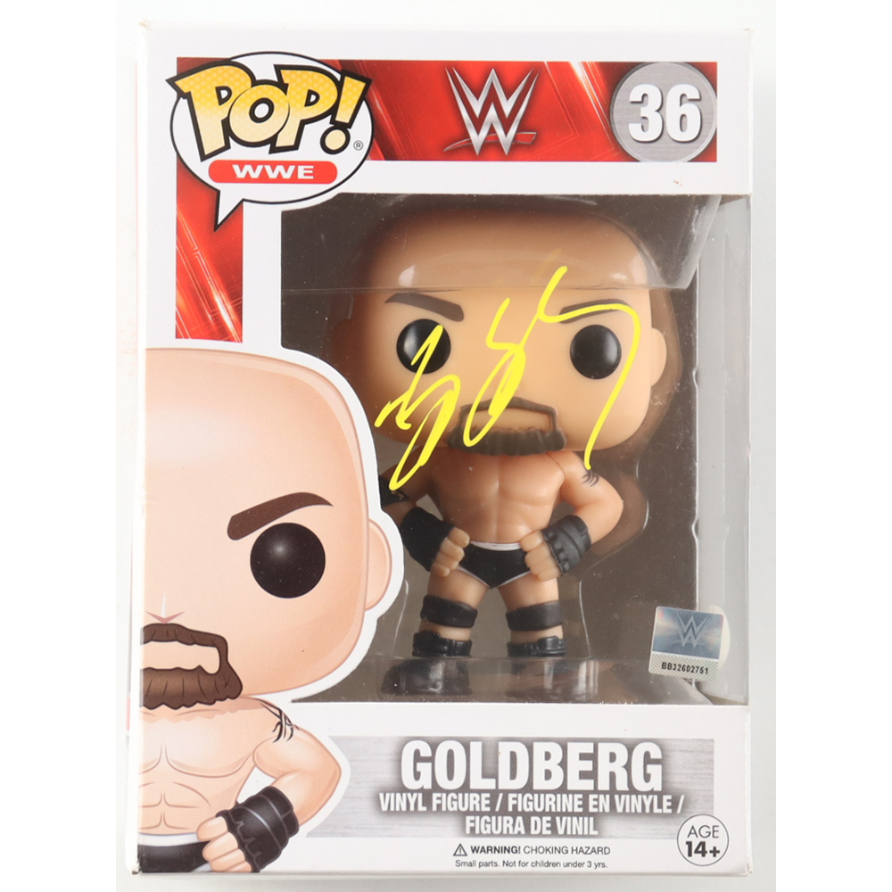 Bill Goldberg Signed "WWE" #36 Goldberg Funko Pop! Vinyl Figure (JSA) at PristineAuction.com